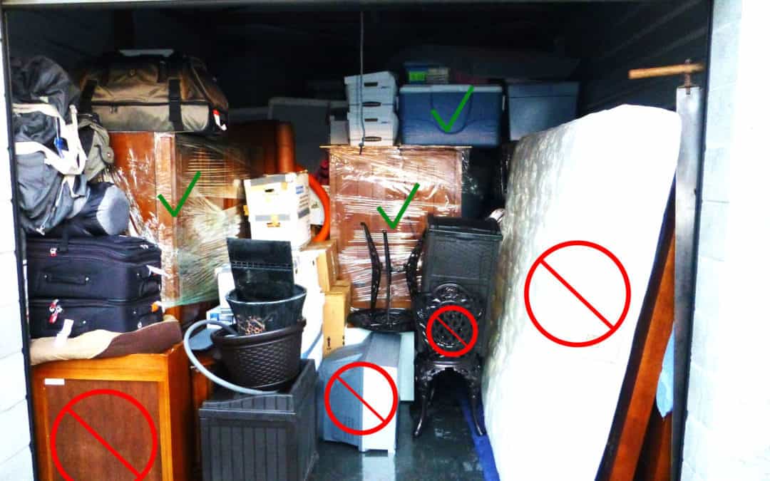Storing Furniture in a Storage Unit