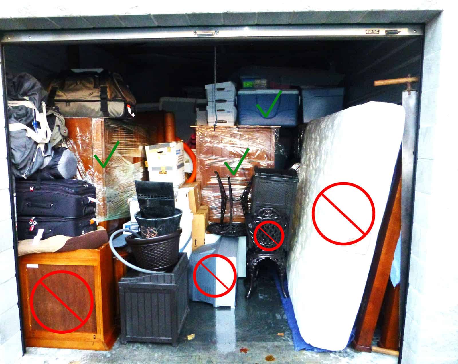 Storing Furniture in a Storage Unit SmithValleyStorage